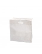 White kraft paper bag
